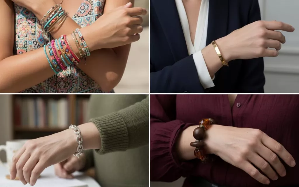 Cum porți brățara în funcție de stil și vârstă (bratari pentru diferite categorii de varsta, bratari colorate, bratari din aur)