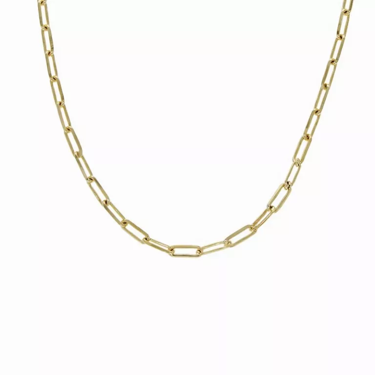 3. Tipuri de bijuterii pentru bărbați (lant din aur cu zale)