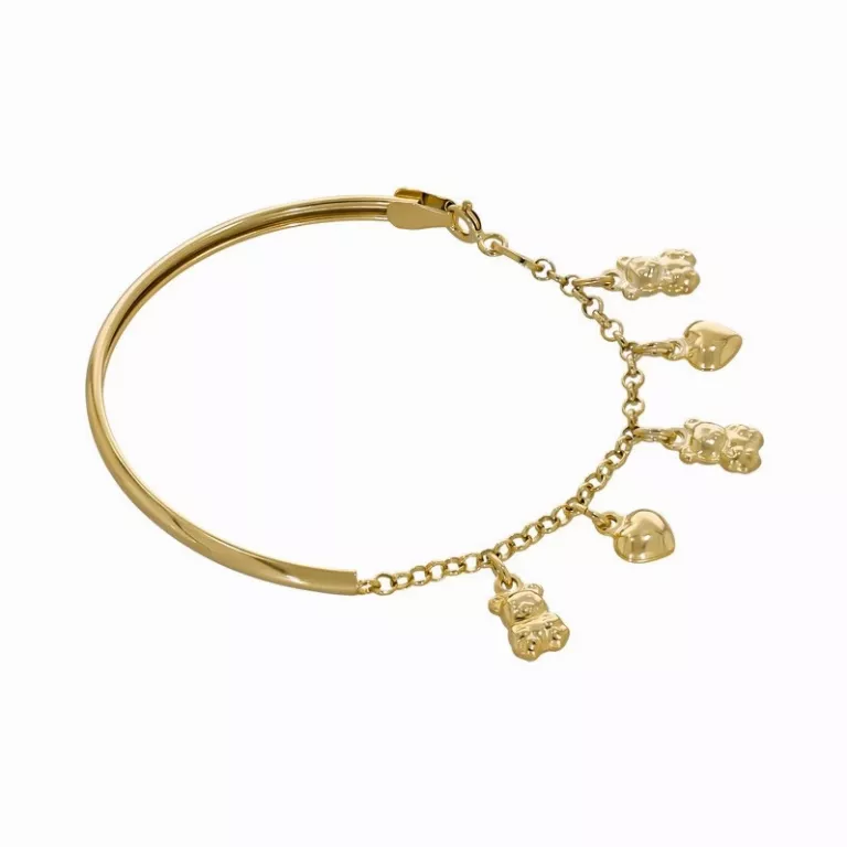 1. De ce bra╠&aring;t╠&ordf;ara din aur ra╠&aring;ma╠&eacute;ne o alegere sigura╠&aring; (bratara Tezaur ursuleti)