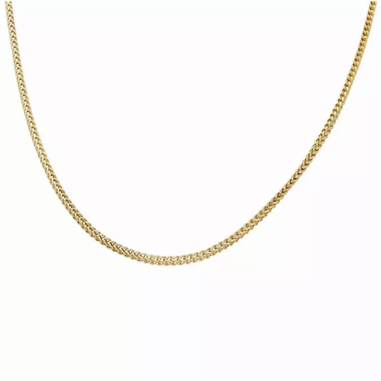 3. Lanțurile din aur pentru bărbați (lant din aur tip franghie rasucita Tezaur)