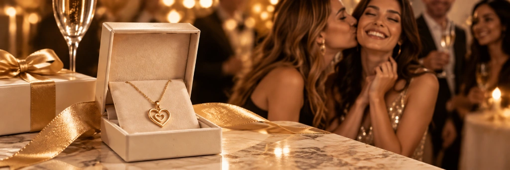 bijuterii elegante din aur autentic pentru cadouri speciale