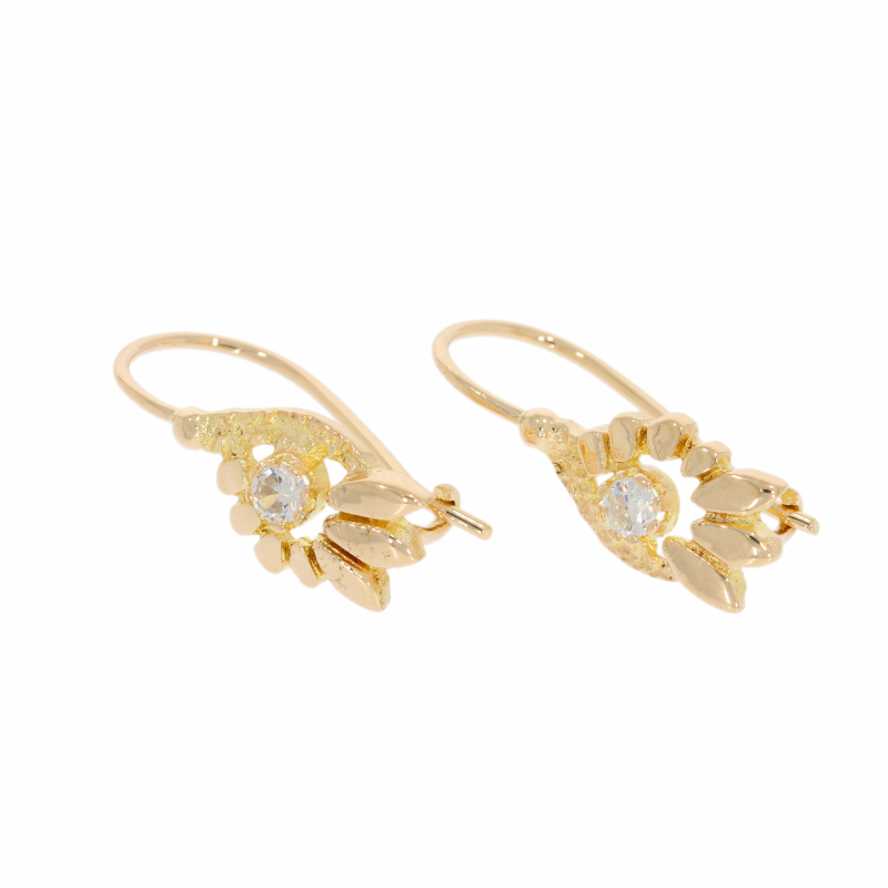 Cercei, Aur Galben, 14 k, 1.7 gr, Cod Produs: 483743 - Tezaurshop.ro