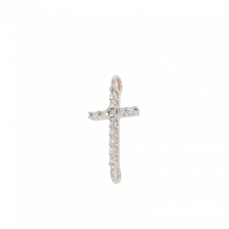 Cruce, Aur Alb, 14 k, 0.42 gr, Cod Produs: 484775 - Tezaurshop.ro