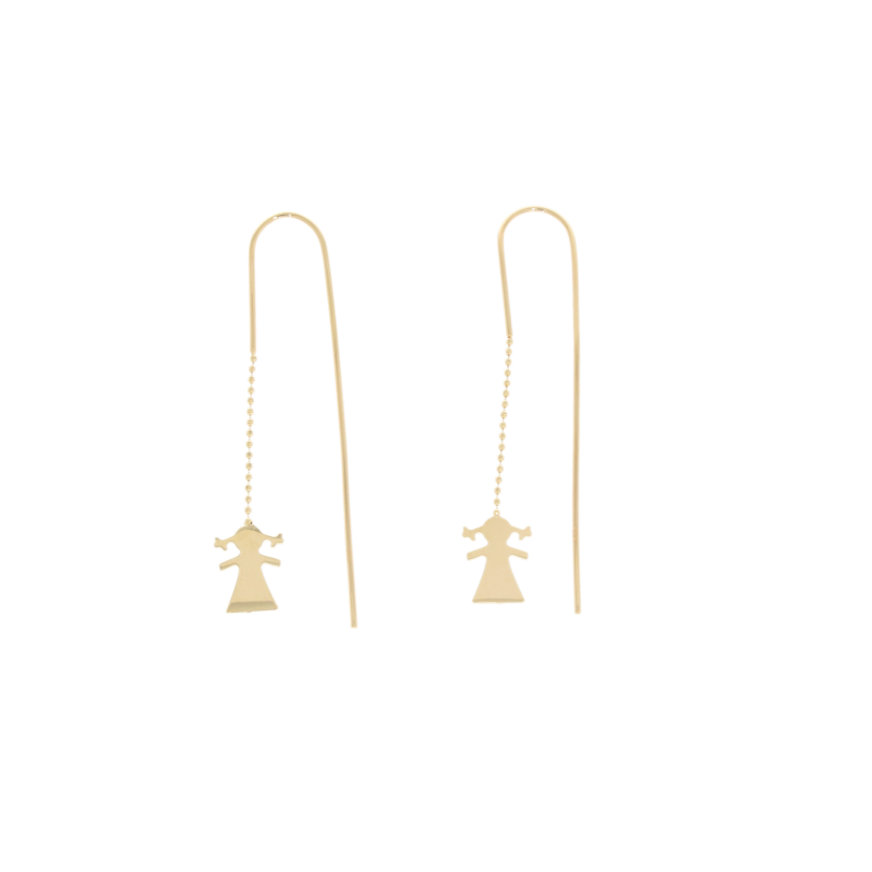 Cercei, Aur Galben, 14 k, 1.88 gr, Cod Produs: 486869 - Tezaurshop.ro
