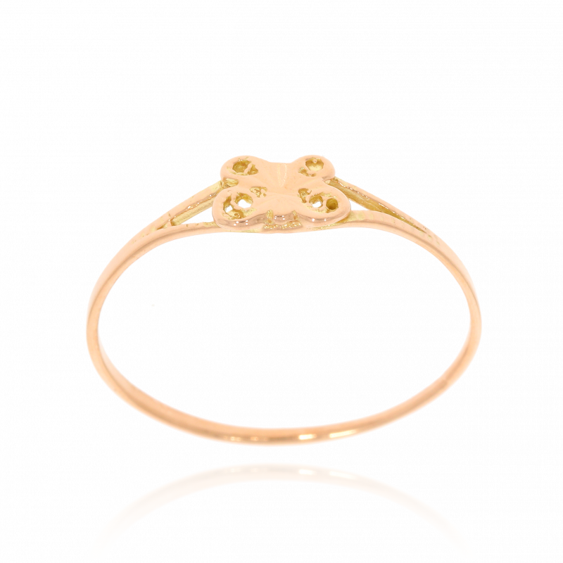 Inel Dama, Aur Galben, 14 k, 0.65 gr, Cod Produs: 494787 - Tezaurshop.ro