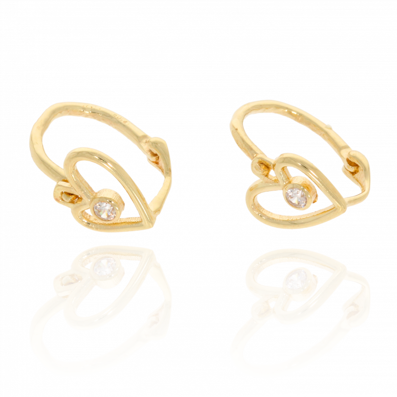 Cercei, Aur Galben, 14 k, 1.03 gr, Cod Produs: 498975 - Tezaurshop.ro