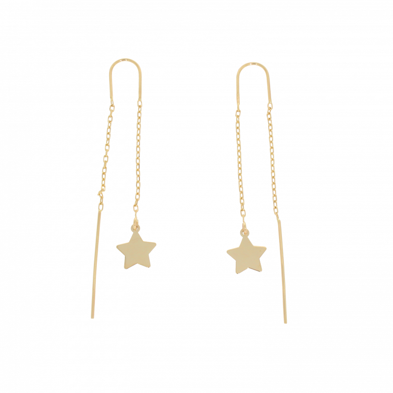 Cercei, Aur Galben, 14 k, 1.84 gr, Cod Produs: 501190 - Tezaurshop.ro