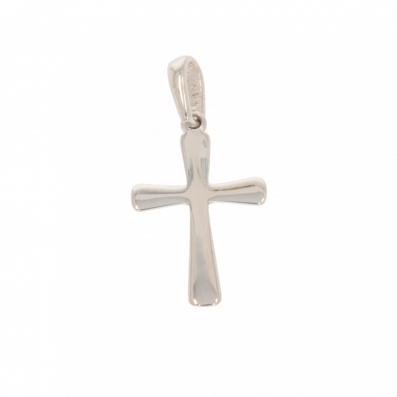 Cruce, Aur Alb, 14 k, 0.41 gr, Cod Produs: 502623 - Tezaurshop.ro