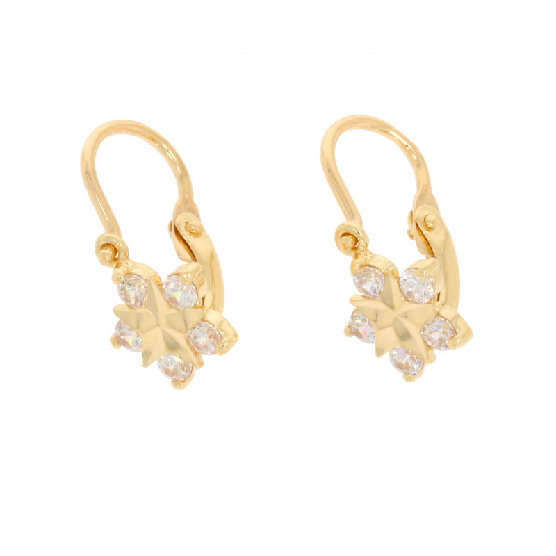 Cercei, Aur Galben, 14 k, 1.21 gr, Cod Produs: 503092 - Tezaurshop.ro