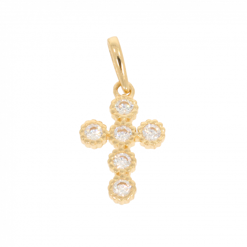Cruce, Aur Galben, 14 k, 0.45 gr, Cod Produs: 503105 - Tezaurshop.ro