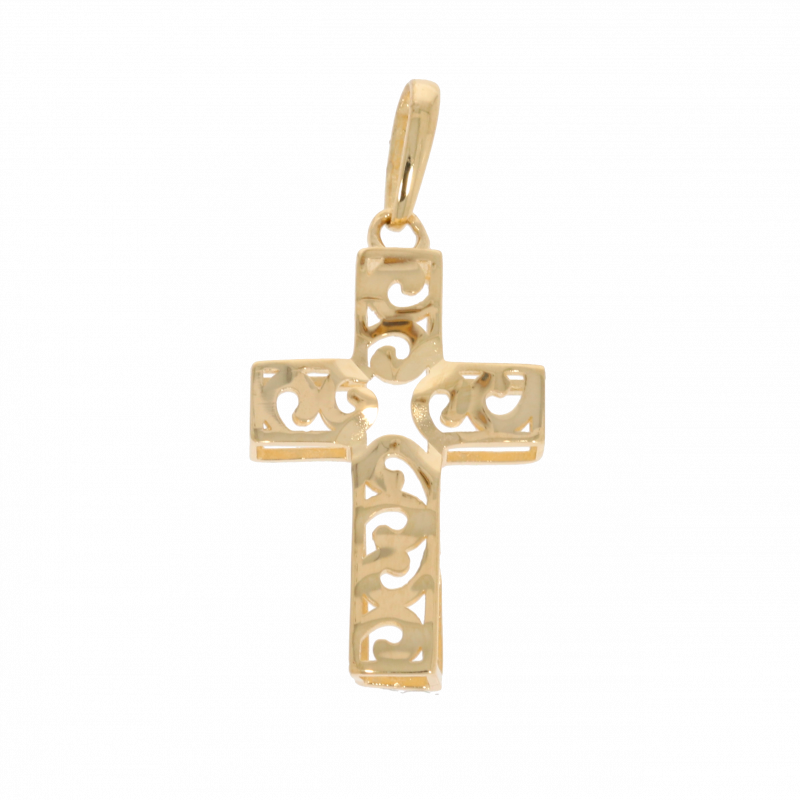 Cruce, Aur Galben, 14 k, 0.49 gr, Cod Produs: 504823 - Tezaurshop.ro