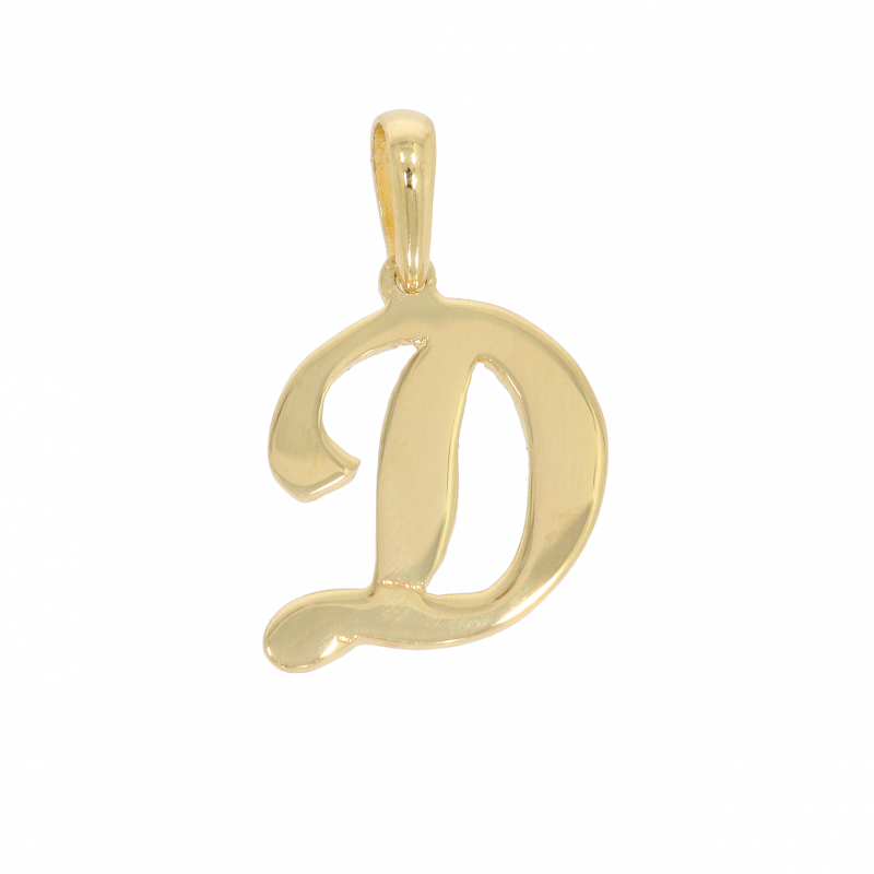 Pandant Initiala, Aur Galben, 14 k, 0.66 gr, Cod Produs: 504937 - Tezaurshop.ro