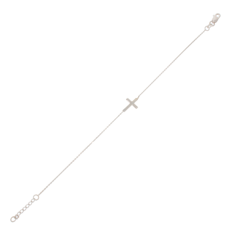 Bratara, Aur Alb, 14 k, 1.02 gr, Cod Produs: 505019 - Tezaurshop.ro