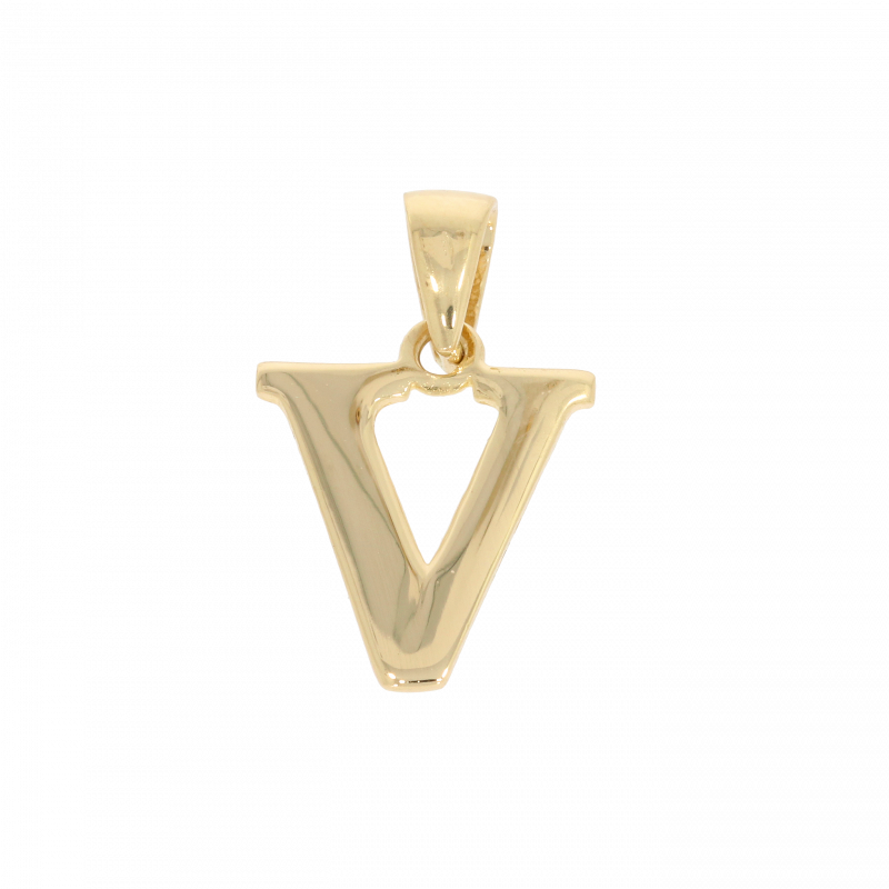 Pandant Initiala, Aur Galben, 14 k, 0.62 gr, Cod Produs: 505218 - Tezaurshop.ro