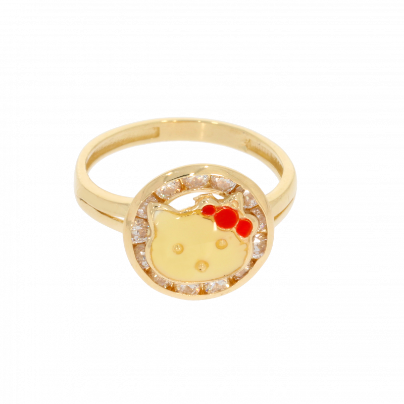 Inel Dama, Aur Galben, 14 k, 1.36 gr, Cod Produs: 505873 - Tezaurshop.ro