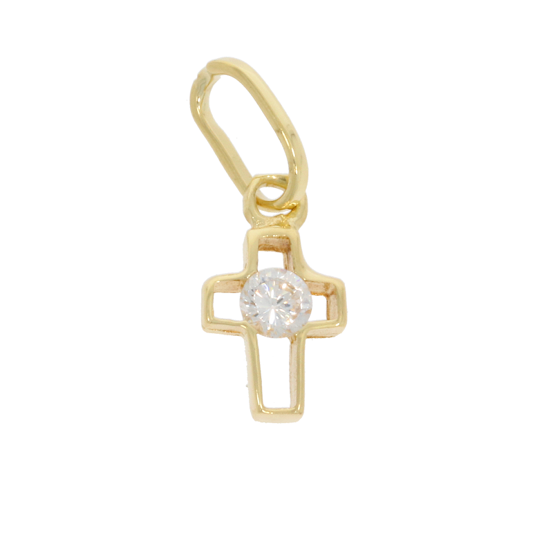 Cruce, Aur Galben, 14 k, 0.46 gr, Cod Produs: 506370 - Tezaurshop.ro
