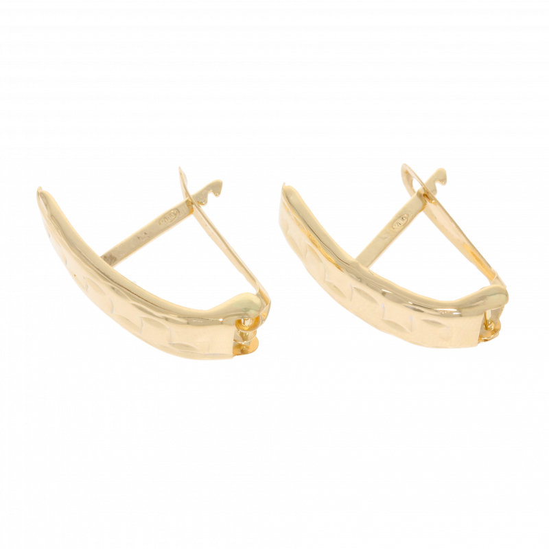 Cercei, Aur Galben, 14 k, 1.06 gr, Cod Produs: 510352 - Tezaurshop.ro