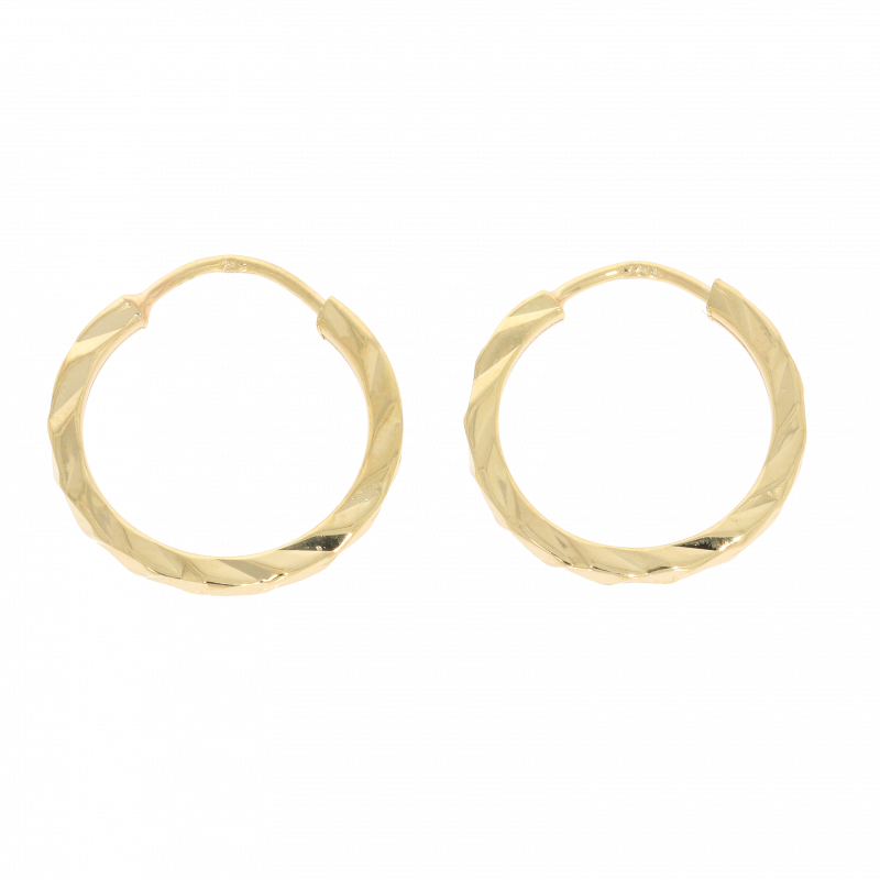 Cercei, Aur Galben, 14 k, 0.74 gr, Cod Produs: 513269 - Tezaurshop.ro