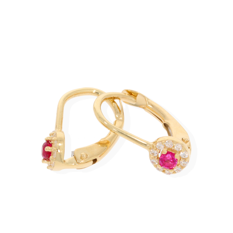 Cercei, Aur Galben, 14 k, 1.2 gr, Cod Produs: 513673 - Tezaurshop.ro