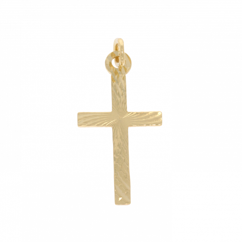 Cruce, Aur Galben, 14 k, 0.57 gr, Cod Produs: 514601 - Tezaurshop.ro