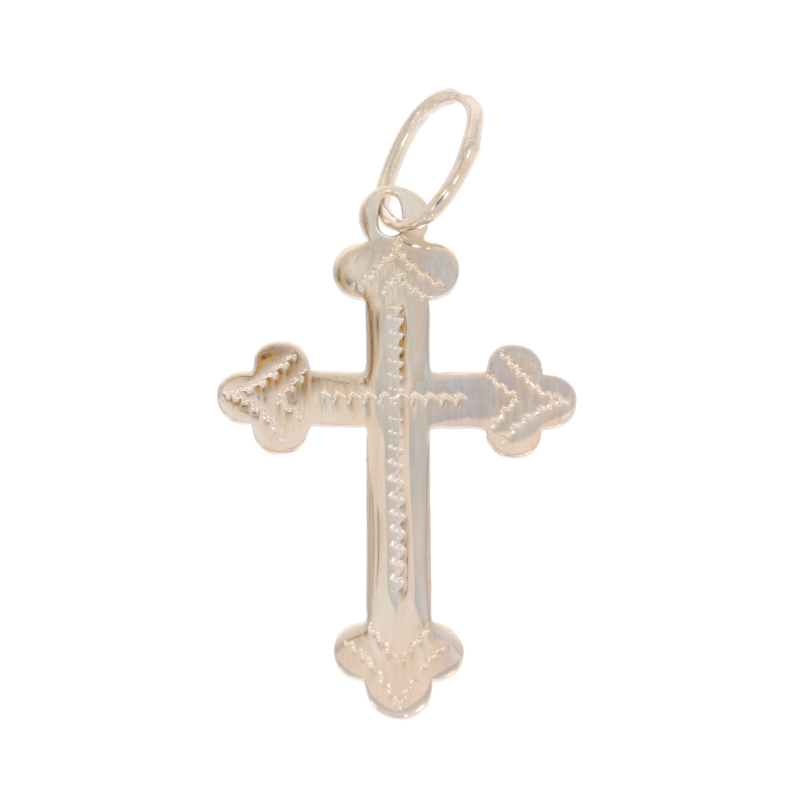 Cruce, Aur Alb, 14 k, 0.48 gr, Cod Produs: 517734 - Tezaurshop.ro