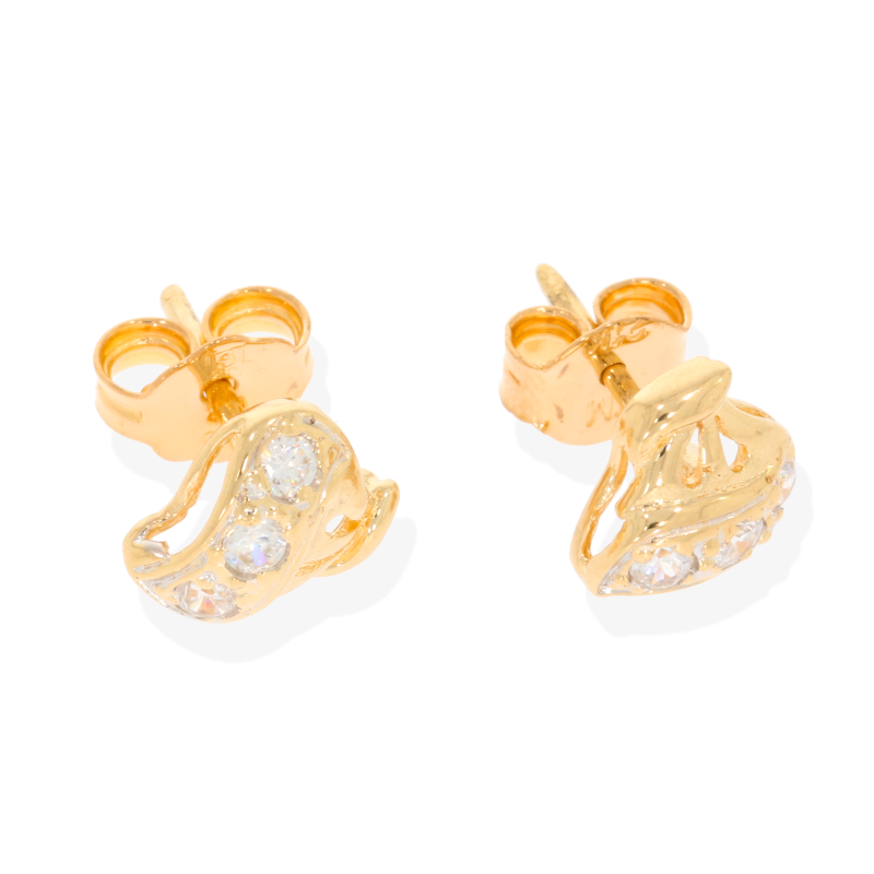 Cercei, Aur Galben, 18 k, 2.28 gr, Cod Produs: 523166 - Tezaurshop.ro