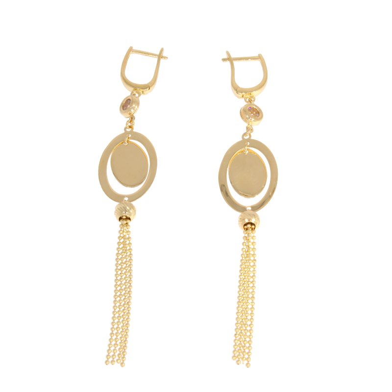 Cercei, Aur Galben, 14 k, 4.8 gr, Cod Produs: 523266 - Tezaurshop.ro
