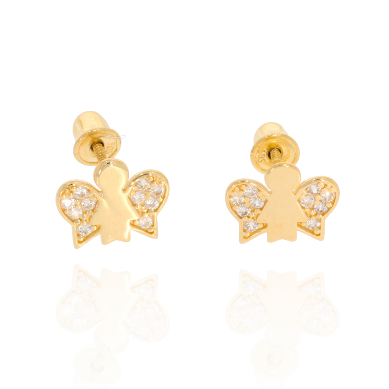 Cercei, Aur Galben, 14 k, 0.62 gr, Cod Produs: 526130 - Tezaurshop.ro