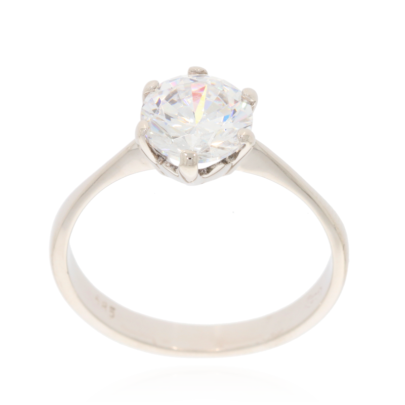 Inel Dama, Aur Alb, 14 k, 3.14 gr, Cod Produs: 526797 - Tezaurshop.ro
