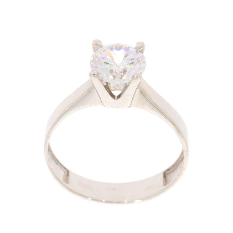 Inel Dama, Aur Alb, 14 k, 2.69 gr, Cod Produs: 530314 - Tezaurshop.ro