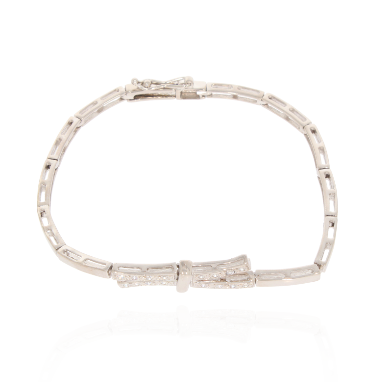 Bratara, Aur Alb, 14 k, 7.96 gr, Cod Produs: 530802 - Tezaurshop.ro