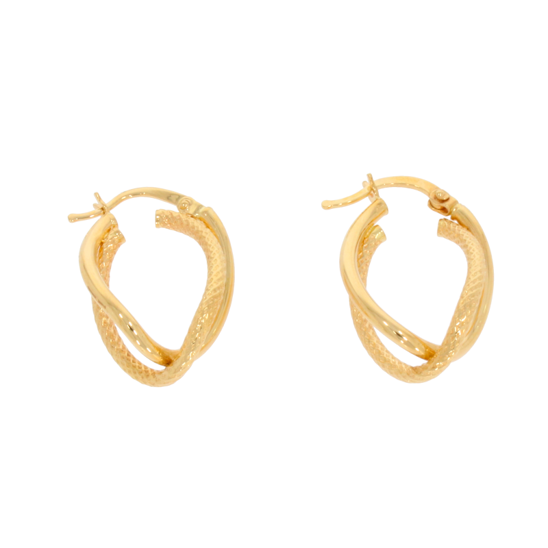 Cercei, Aur Galben, 14 k, 2.5 gr, Cod Produs: 531163 - Tezaurshop.ro