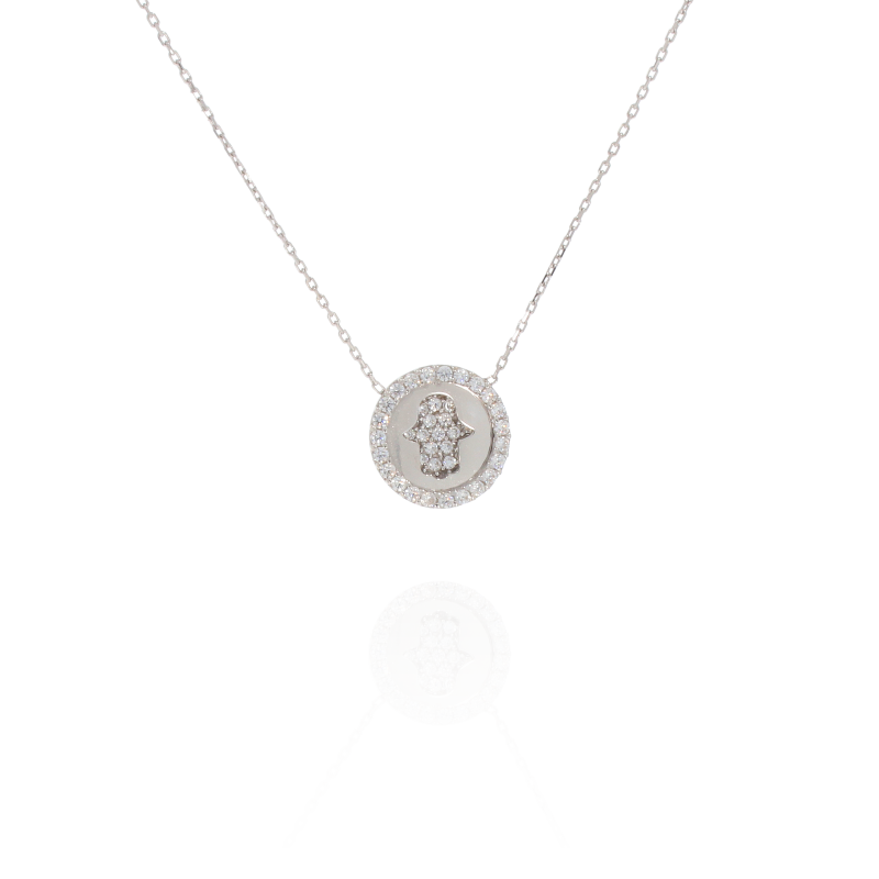 Colier, Aur Alb, 14 k, 2.28 gr, Cod Produs: 532616 - Tezaurshop.ro