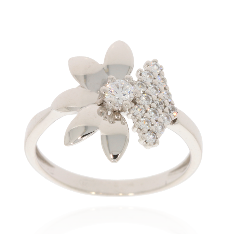 Inel Dama, Aur Alb, 14 k, 2.76 gr, Cod Produs: 533721 - Tezaurshop.ro