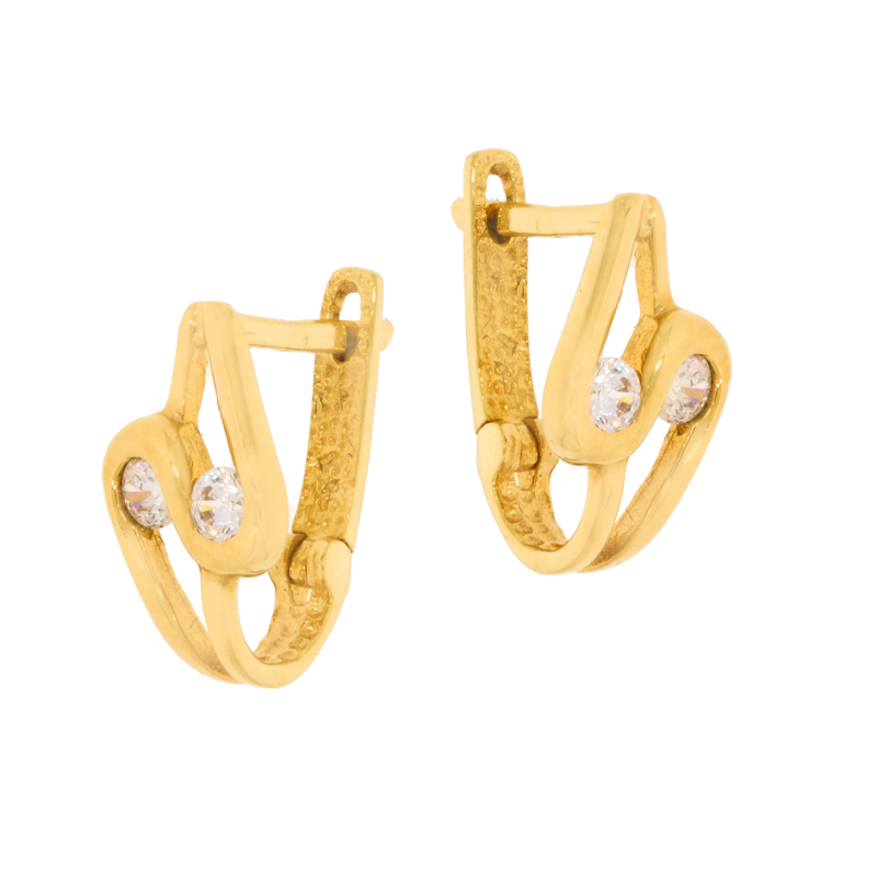 Cercei, Aur Galben, 14 k, 2.67 gr, Cod Produs: 534348 - Tezaurshop.ro