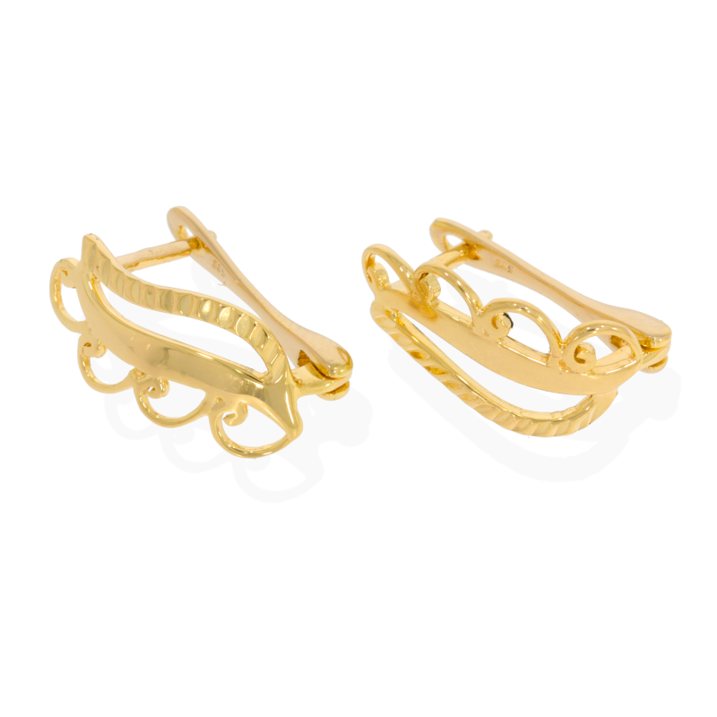 Cercei, Aur Galben, 14 k, 2.66 gr, Cod Produs: 534703 - Tezaurshop.ro