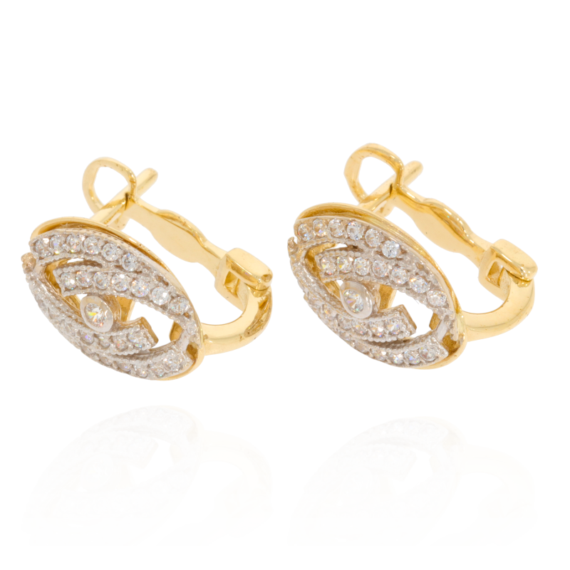 Cercei, Aur Galben, 14 k, 3.23 gr, Cod Produs: 535351 - Tezaurshop.ro