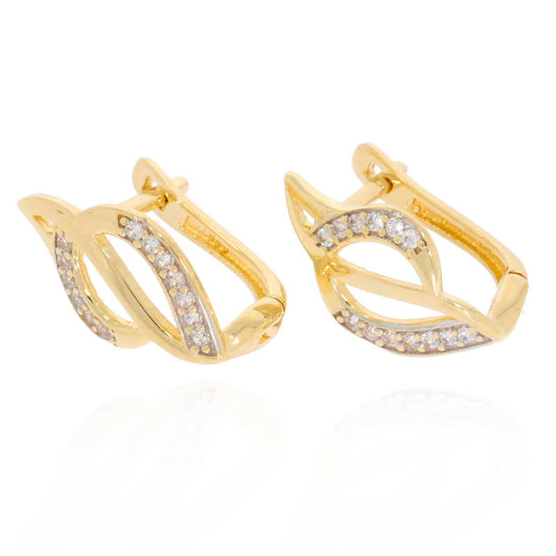 Cercei, Aur Galben, 14 k, 3.43 gr, Cod Produs: 537858 - Tezaurshop.ro