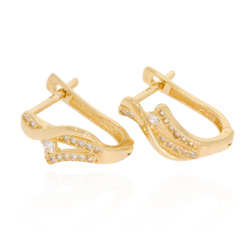 Cercei, Aur Galben, 14 k, 2.48 gr, Cod Produs: 537947 - Tezaurshop.ro