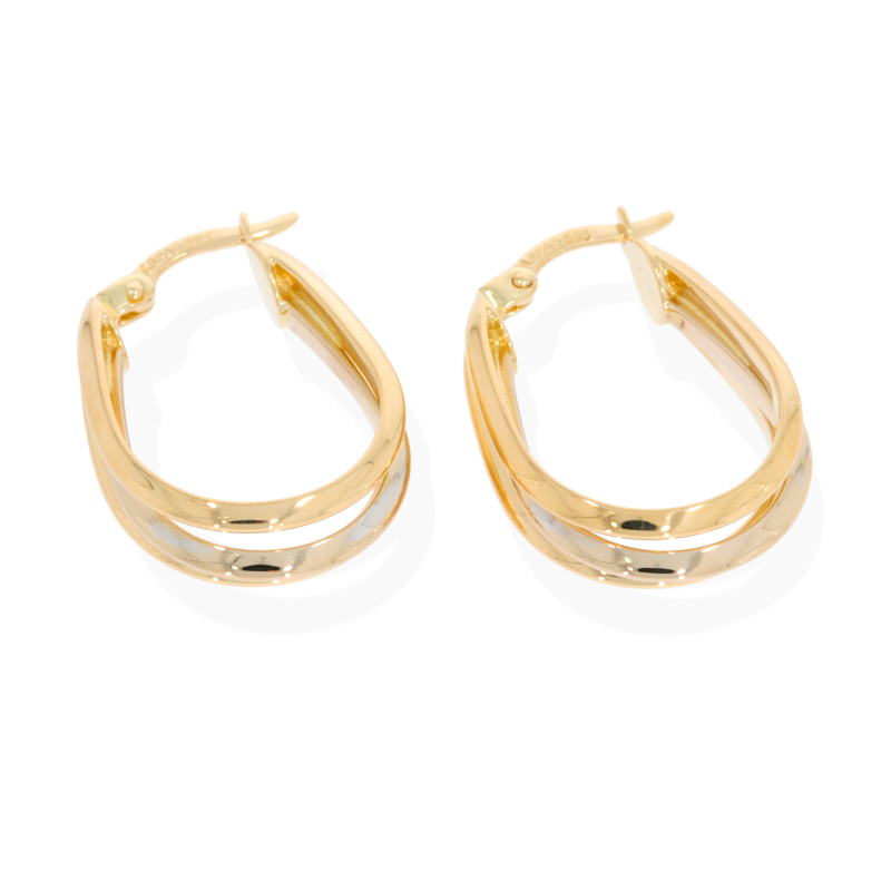 Cercei, Aur Mix, 14 k, 3.19 gr, Cod Produs: 538419 - Tezaurshop.ro