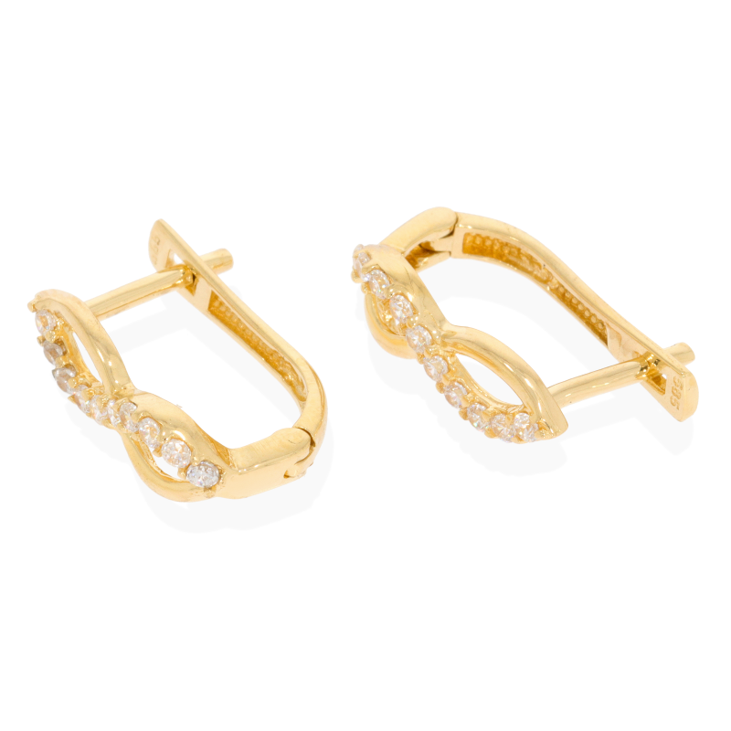 Cercei, Aur Galben, 14 k, 2.2 gr, Cod Produs: 538529 - Tezaurshop.ro