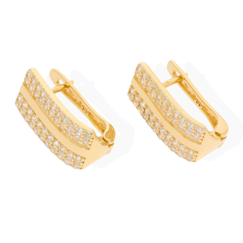 Cercei, Aur Galben, 14 k, 2.58 gr, Cod Produs: 538998 - Tezaurshop.ro