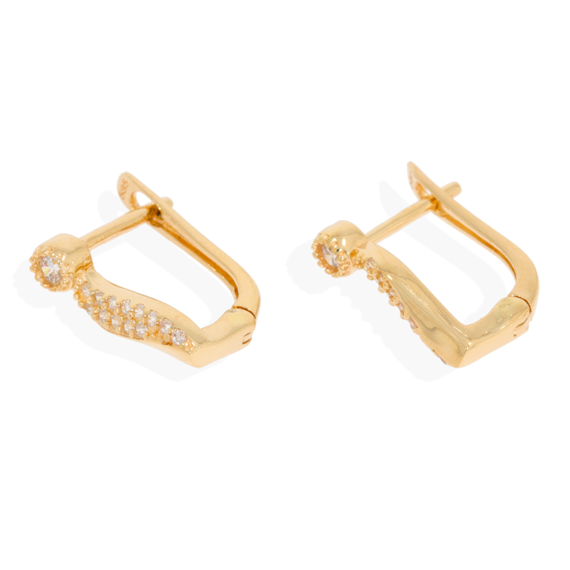 Cercei, Aur Galben, 14 k, 2.44 gr, Cod Produs: 541257 - Tezaurshop.ro