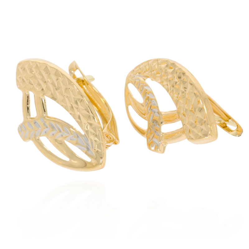Cercei, Aur Mix, 14 k, 1.85 gr, Cod Produs: 541261 - Tezaurshop.ro