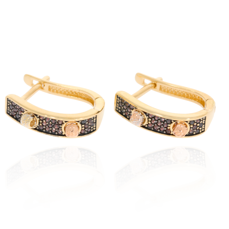 Cercei, Aur Mix, 14 k, 3.12 gr, Cod Produs: 541410 - Tezaurshop.ro