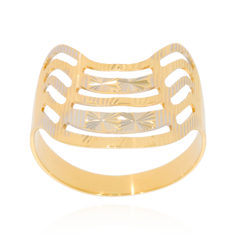 Inel Dama, Aur Mix, 14 k, 2.39 gr, Cod Produs: 542222 - Tezaurshop.ro