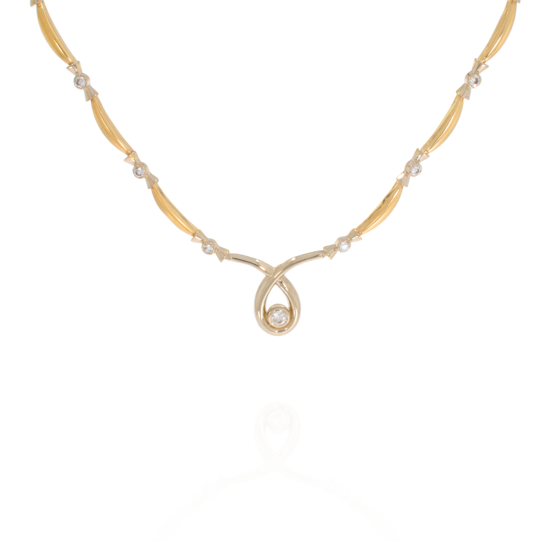 Colier, Aur Mix, 14 k, 14.25 gr, Cod Produs: 543677 - Tezaurshop.ro