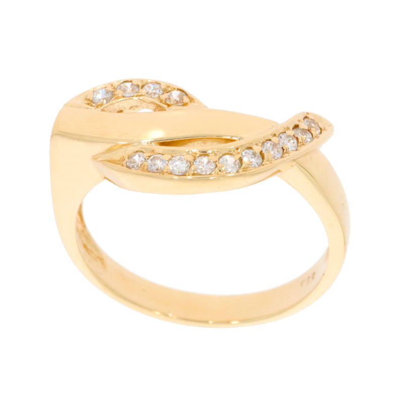 inel din aur aur galben 14k 544098