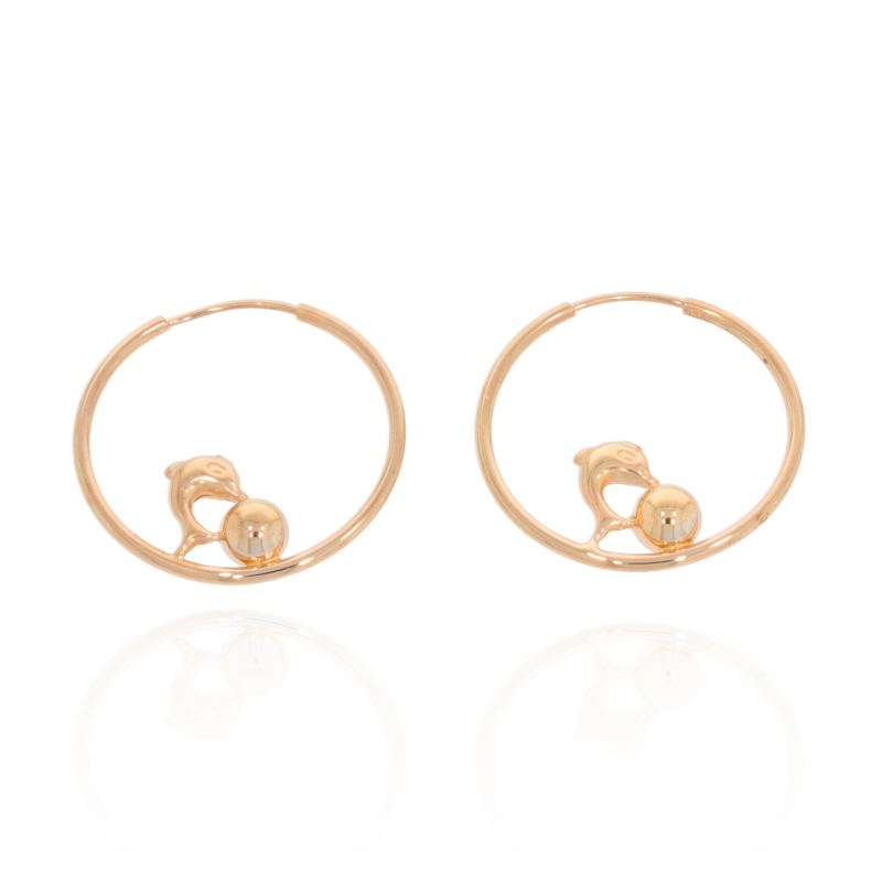 Cercei, Aur Galben, 14 k, 3.15 gr, Cod Produs: 544440 - Tezaurshop.ro