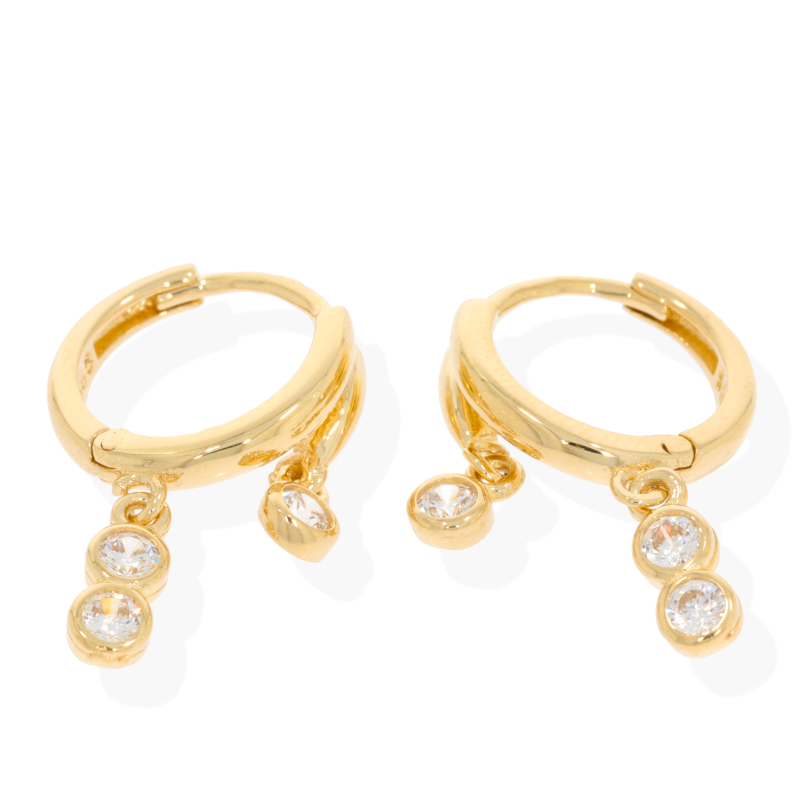 Cercei, Aur Galben, 14 k, 3.19 gr, Cod Produs: 546070 - Tezaurshop.ro